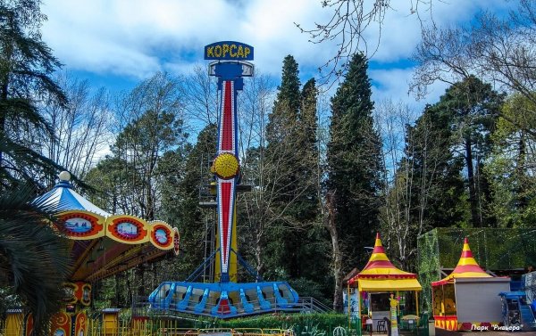 Парк Ривьера Сочи аттракционы