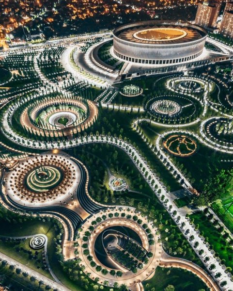 Краснодар парк Галицкого и стадион Краснодар