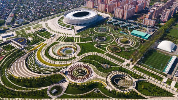 Стадион Краснодар парк Галицкого