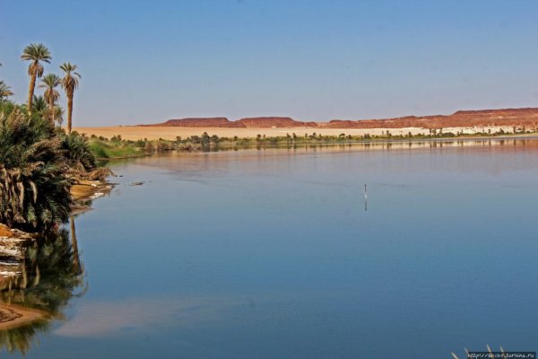 Озеро Чад в Африке