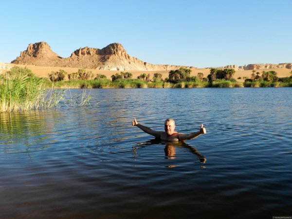 Река Чад в Африке