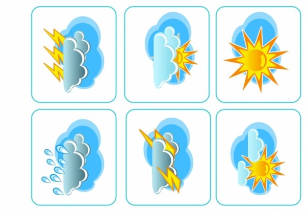 Карточки для календаря природы