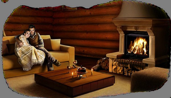 Вечер у камина