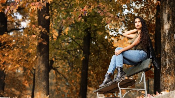 Осенняя фотосессия в парке