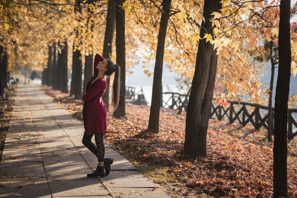 Осенняя фотосессия в парке