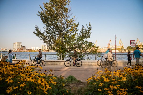 Парк Северное Тушино Яблоневый сад