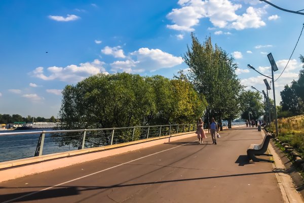 Парк Северное Тушино набережная