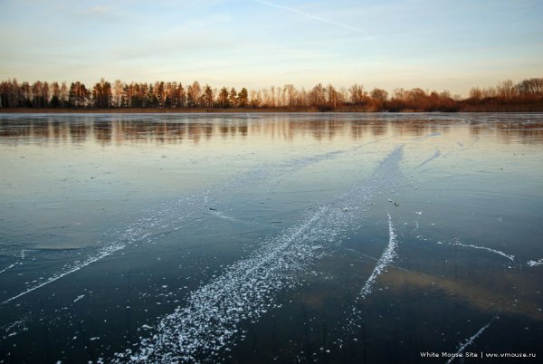 Раифское озеро каток