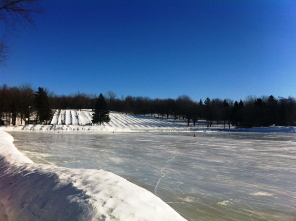 Каток на озере Патерсволдсемер