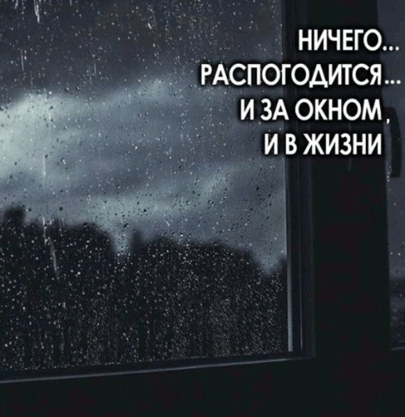 Дождь за окном цитаты