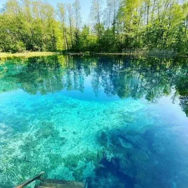 Голубое озеро Щербаково