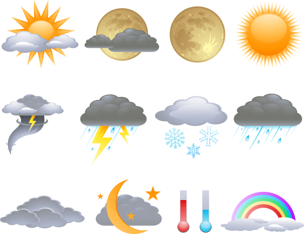 Погодные значки