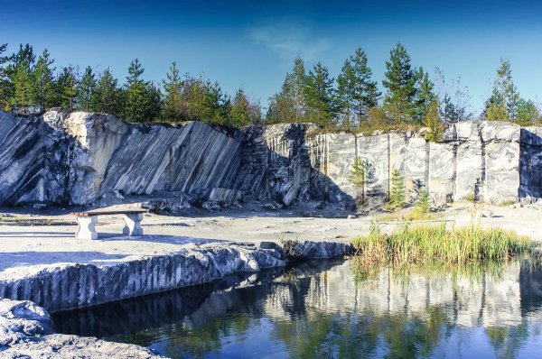 Горный парк Рускеала мрамор