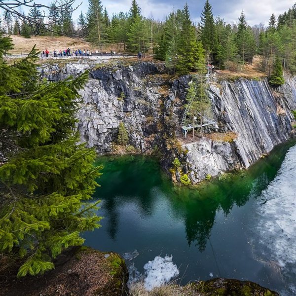 Горный каньон Рускеала