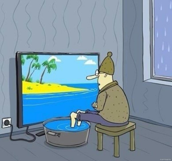 Карикатуры на Холодное лето