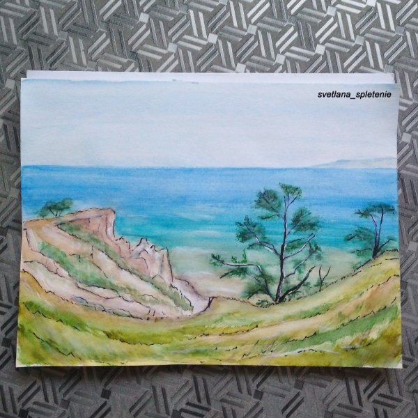 Нарисовать Байкал