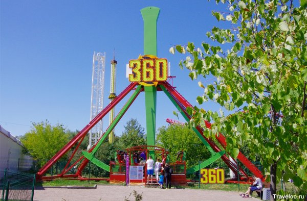 Крылатское парк аттракционов