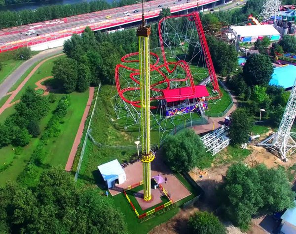 Парк аттракционов в Москве сказка Крылатское