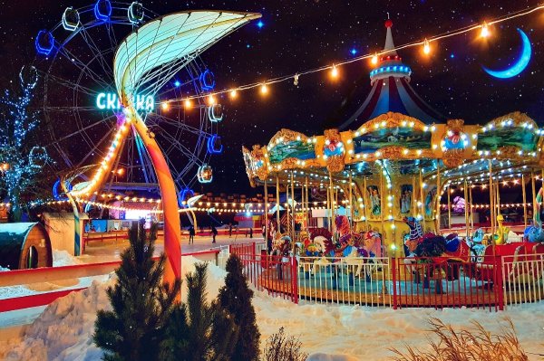 Парк сказка в Крылатском 2022