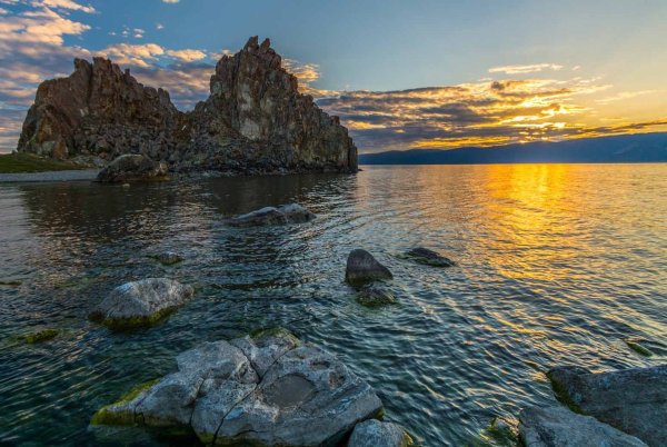 Скала Шаманка Иркутск