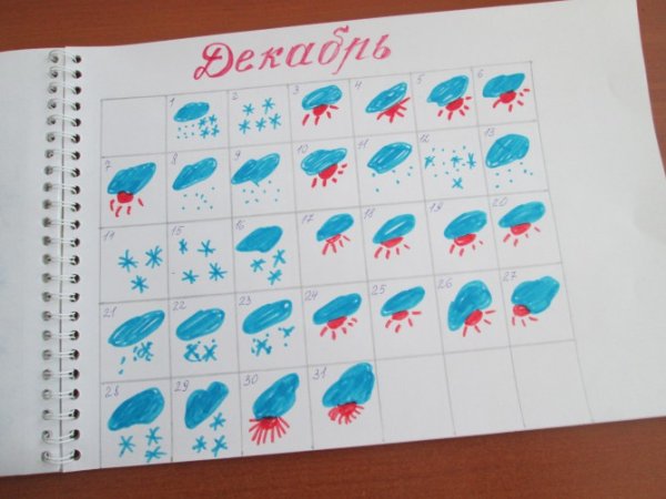 Дневник наблюдений для детей