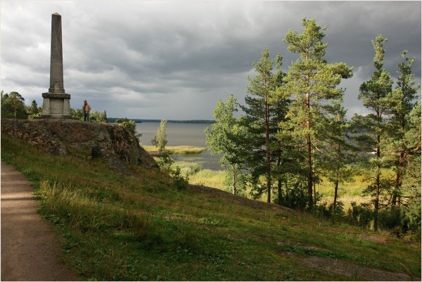 Парк Монрепо в Выборге фото
