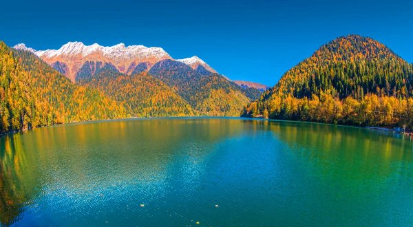 Озеро Рица Абхазия