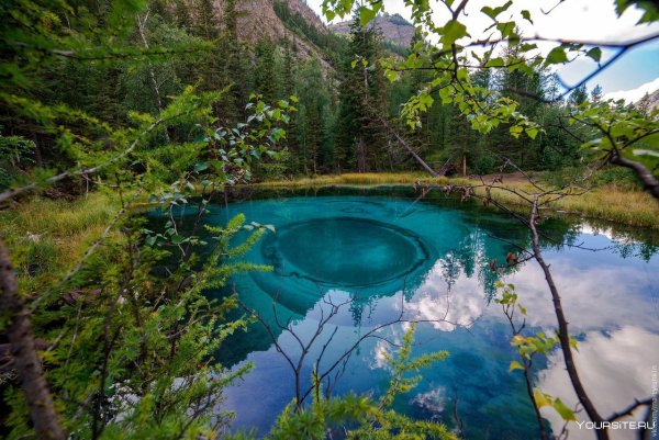 Гейзеровы озера горный Алтай