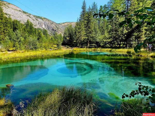 Голубое озеро Алтая (Гейзерное озеро)