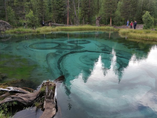 Марсовые поля горный Алтай Гейзеровое озеро