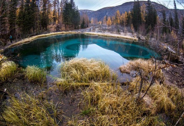 Гейзеровы озера горный Алтай