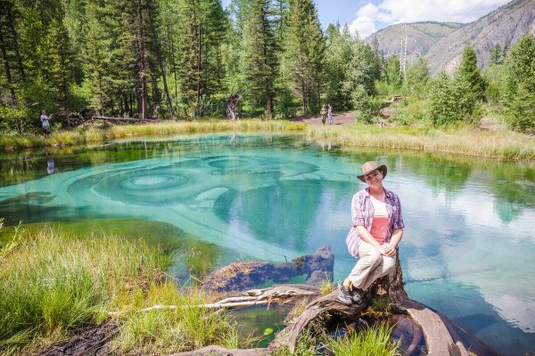 Чуйский тракт Гейзерное озеро