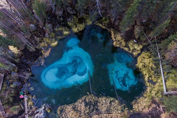 Голубое озеро горный Алтай Акташ