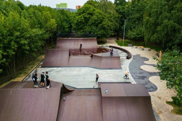 Скейт парк в Солнцево парке