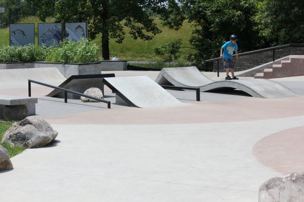 Парк Святослава Федорова скейтпарк