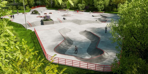 Скейт парк Битцевский лес Академика Янгеля