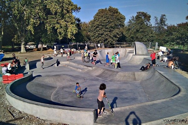 Скейт парк скейт