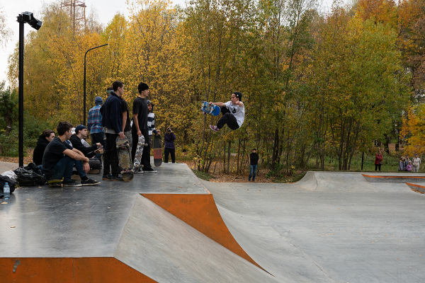 Парк Яуза скейтпарк