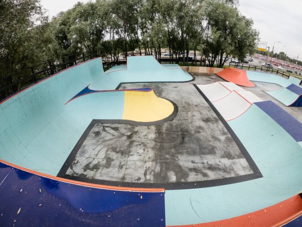 Крылатское скейт парк XSA