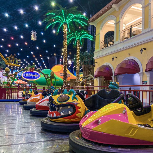 Парк аттракционов в Москве остров мечты