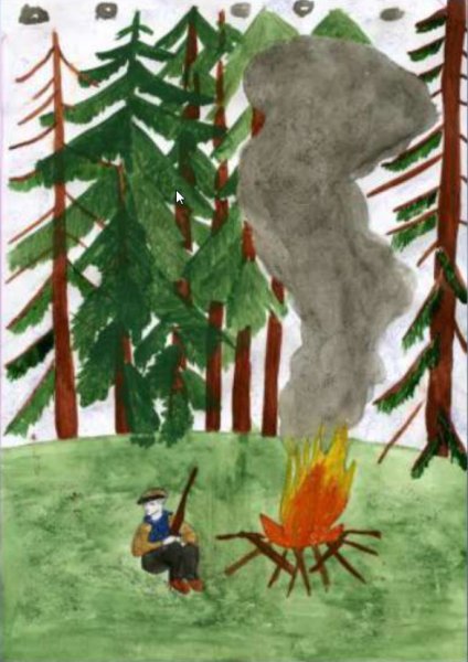 Иллюстрации к рассказу Астафьева Васюткино озеро