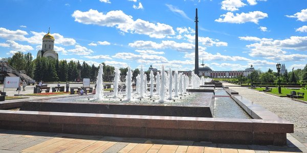 Комплекс фонтанов на Поклонной горе
