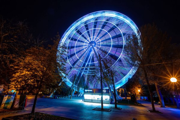 Парк Горького Ростов-на-Дону колесо обозрения