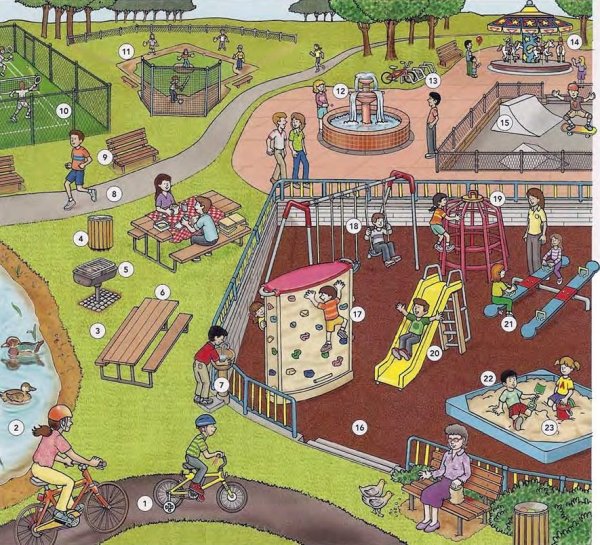 Детская площадка по английскому