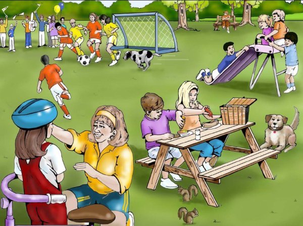 Картинки для описания действий