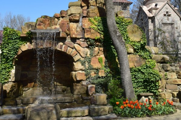 Старый парк Кабардинка фонтаны