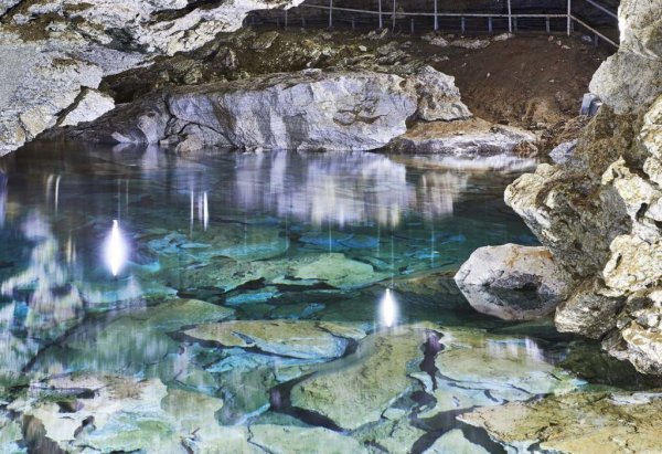 Подземные озера Кунгурской пещеры