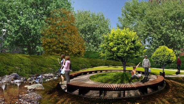 Парк Свиблово благоустройство