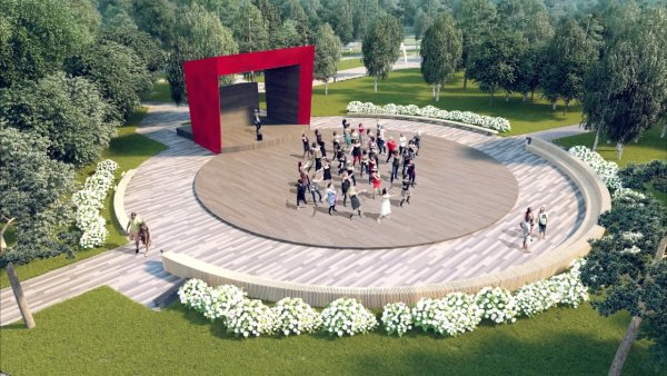 Благоустройство парка Пехорка