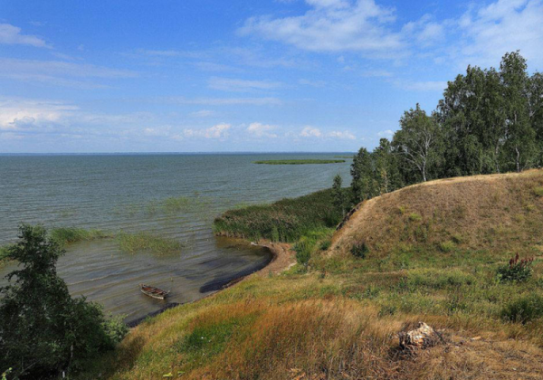 Озеро ИК Салтаим Омская область